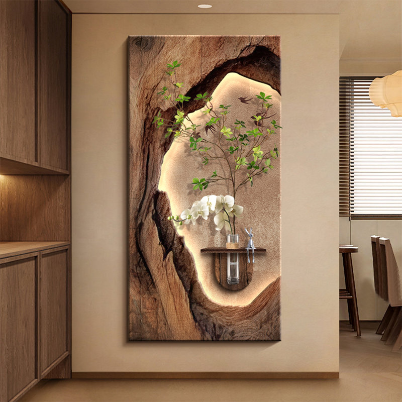 mingjingxing Picture color Rectangle Sandstone Wall art | Wayfair